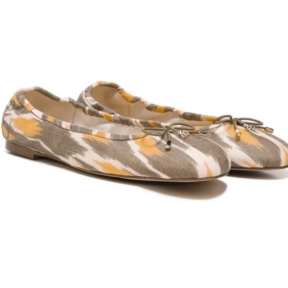 NWOT Sam Edelman Felica Ballet Flat in soft Grey Multi-color - 9 - Picture 6 of 12